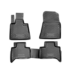 BMW X5 Floor Mats - Omac - Rubber TPE - Black - '00-'06